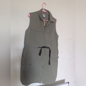 Duluth Trading Women's Rootstock Gardening Tunic Vest M L